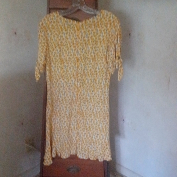 Faithfull The Brand Yellow Dress-EUC - Picture 3 of 7